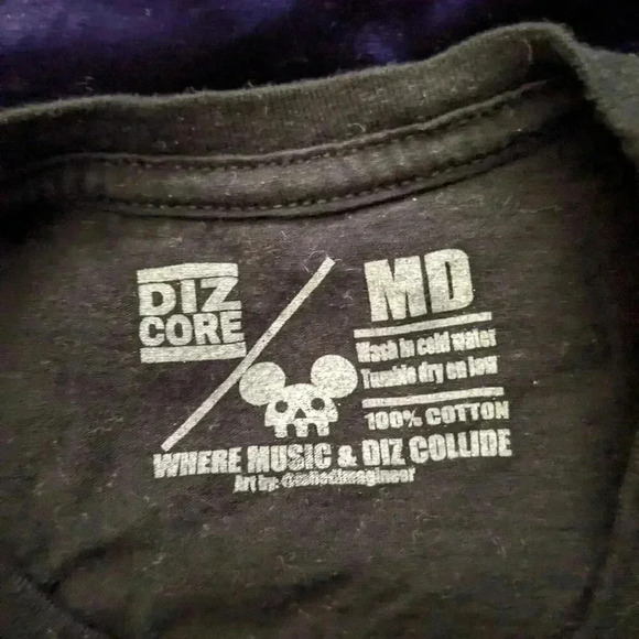 DizCore Disney Mr Toad Collab Music Punk Limited Tee Size Medium - Picture 2 of 2